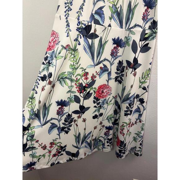 Tommy Hilfiger Halter High Neck Floral Dress Size 8 - Picture 4 of 9